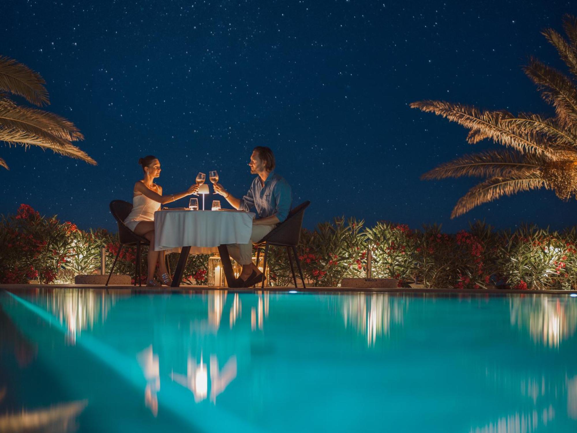 Nous Santorini Hotel Mesaria Bagian luar foto