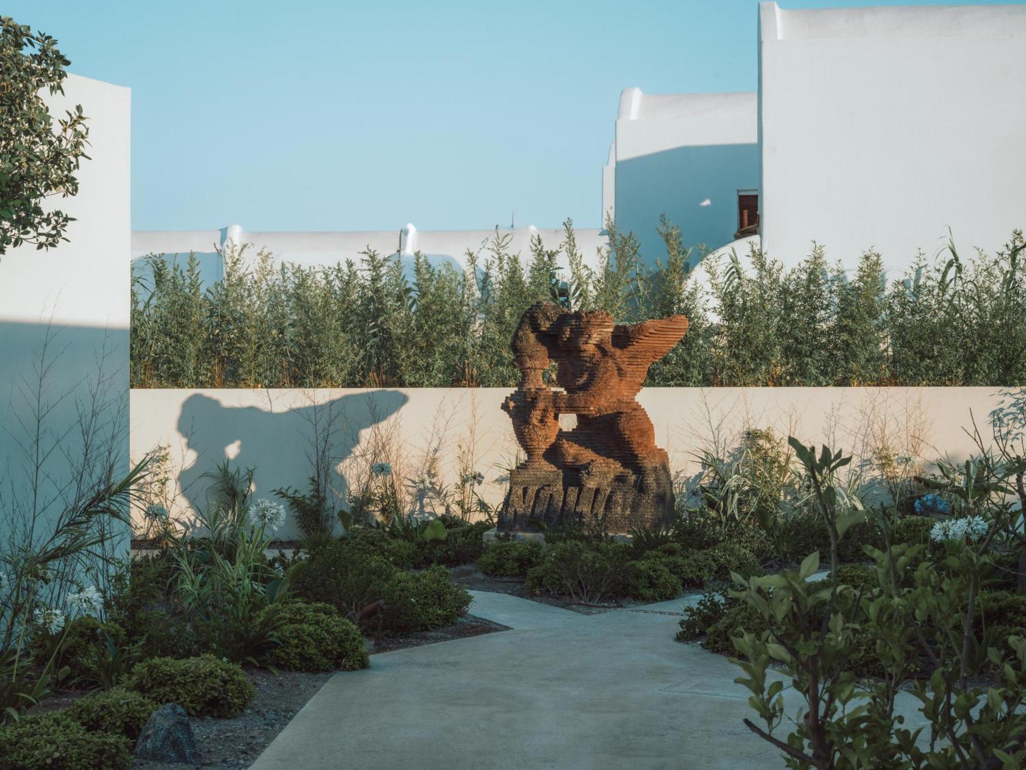 Nous Santorini Hotel Mesaria Bagian luar foto