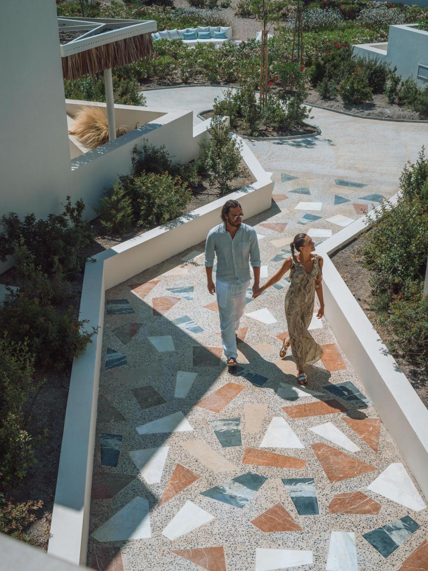 Nous Santorini Hotel Mesaria Bagian luar foto