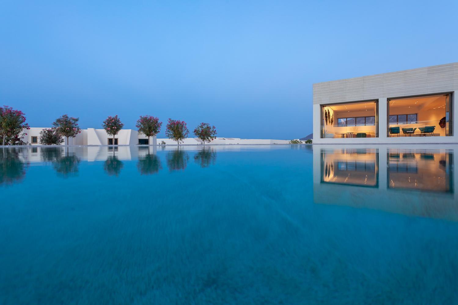 Nous Santorini Hotel Mesaria Bagian luar foto
