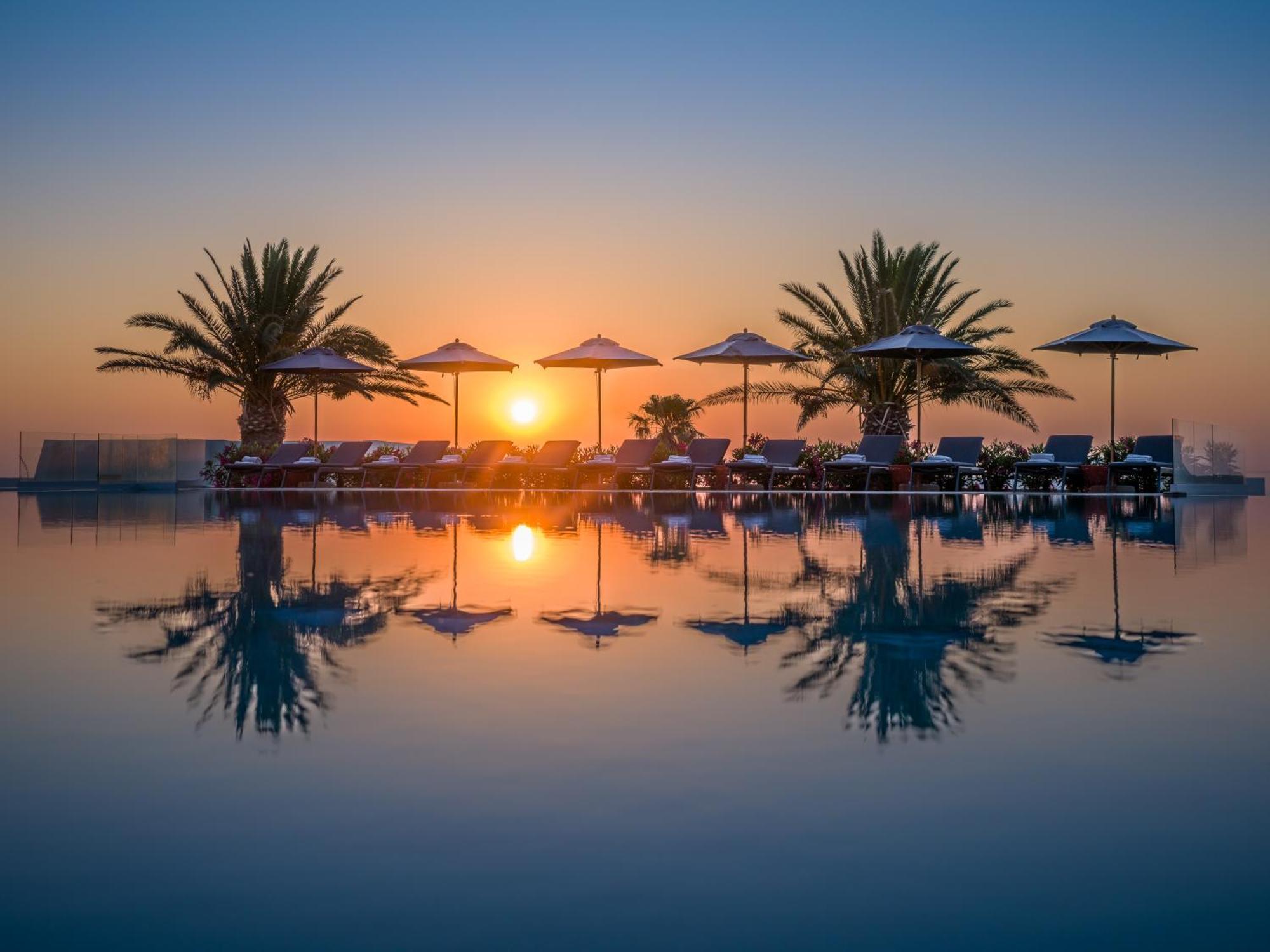 Nous Santorini Hotel Mesaria Bagian luar foto