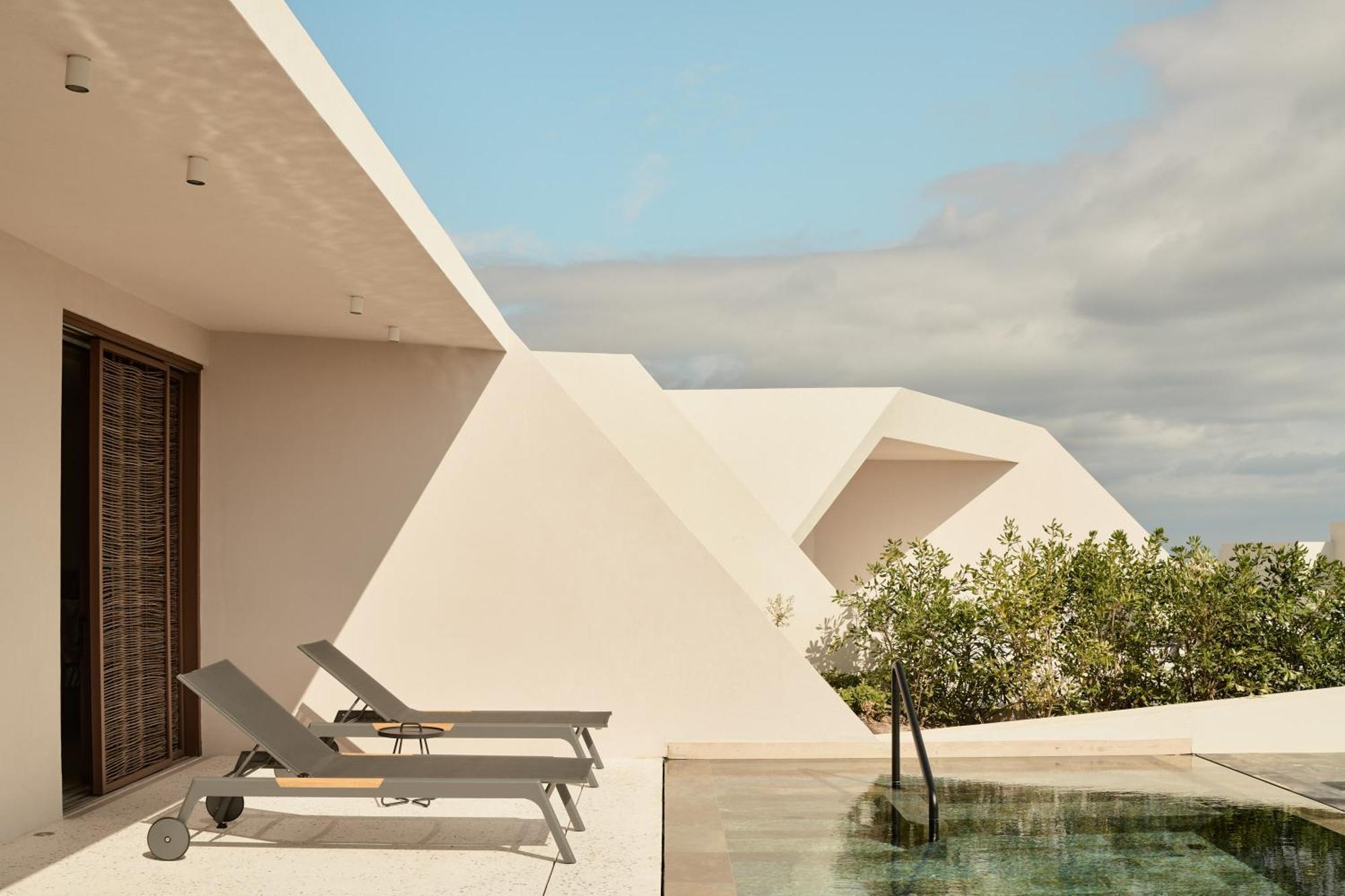Nous Santorini Hotel Mesaria Bagian luar foto