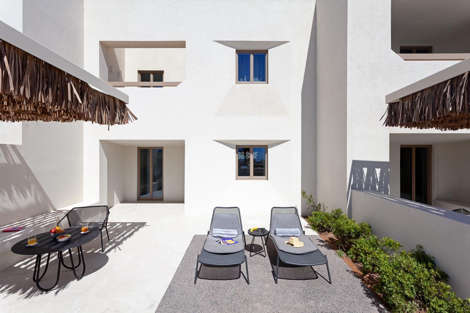 Nous Santorini Hotel Mesaria Bagian luar foto